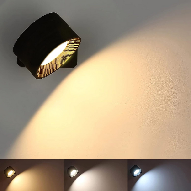 Flexilight™ | 360° trådløs genopladelig væglampe